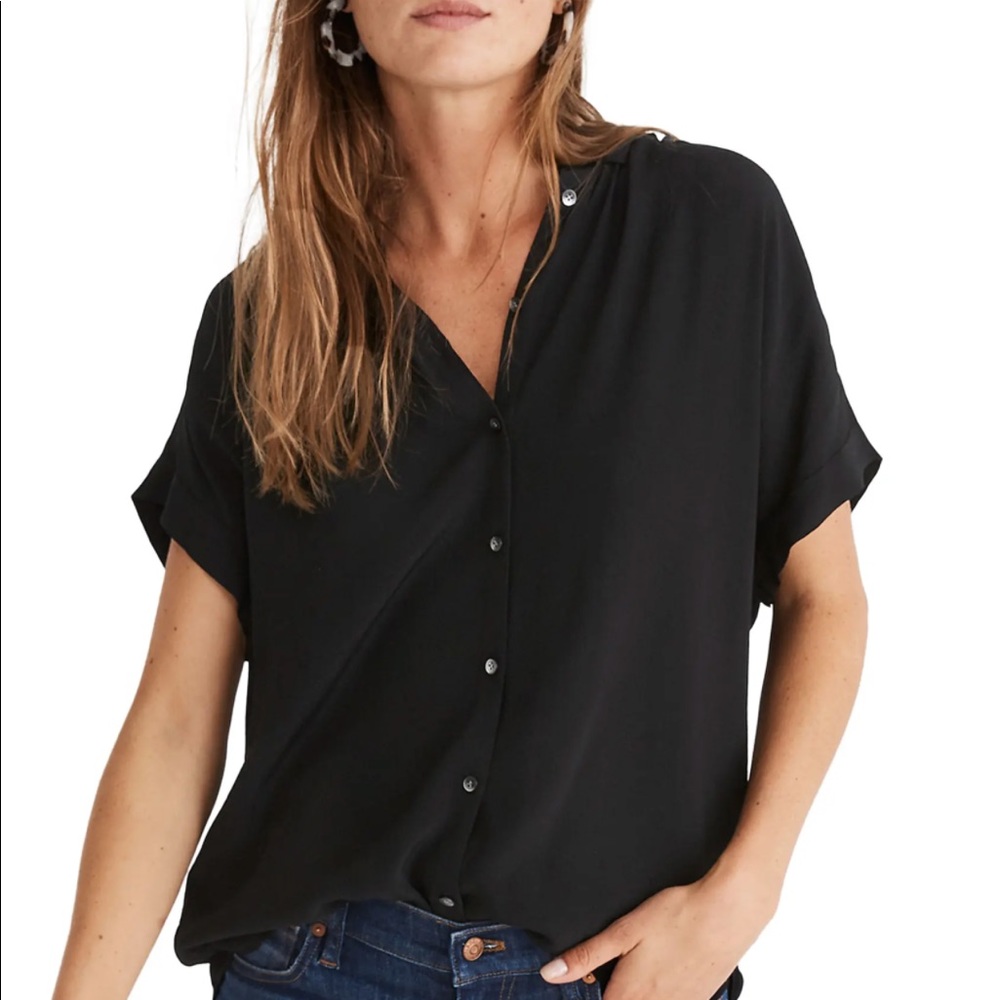 Madewell Blouse - Central Drapey Shirt